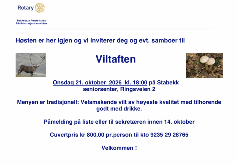 Viltaften, har du meldt deg på?